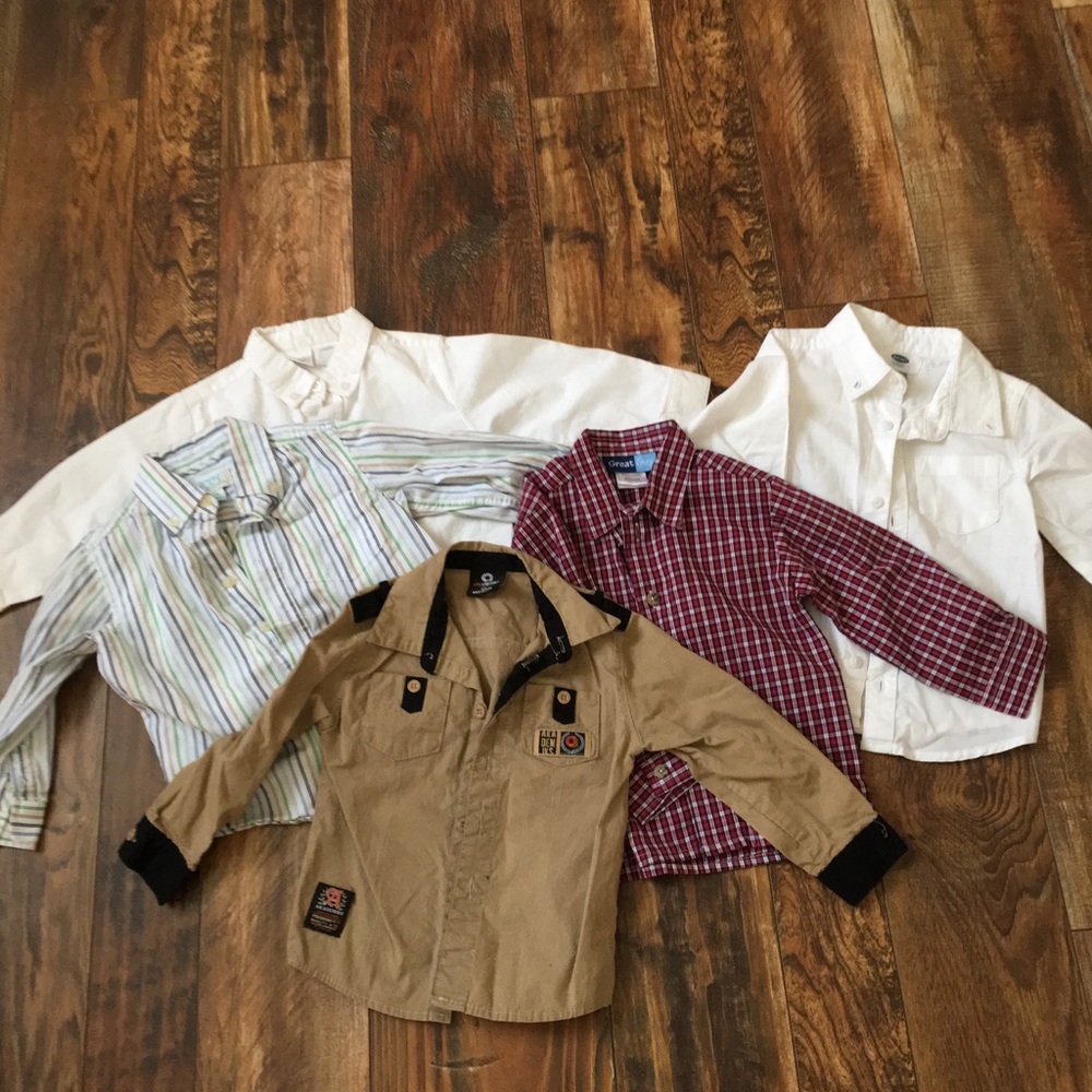 24 mo long sleeve shirts.